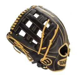 Best Pirce ⌛ Wilson A1000 1750 12.5" Baseball Glove: WBW100138125 Black, Grey, Tan 👏 -Glovegear Store ce84 11 21 wilson a1000 1750 12 5 baseball glove wbw100138125 34274 17 l