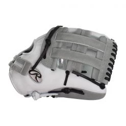 Discount 🔔 Rawlings Heart of the Hide 12.75" Fastpitch Softball Glove: PRO1275SB-6WG Grey, White ⌛ -Glovegear Store cf26 03 19 31335 3 m