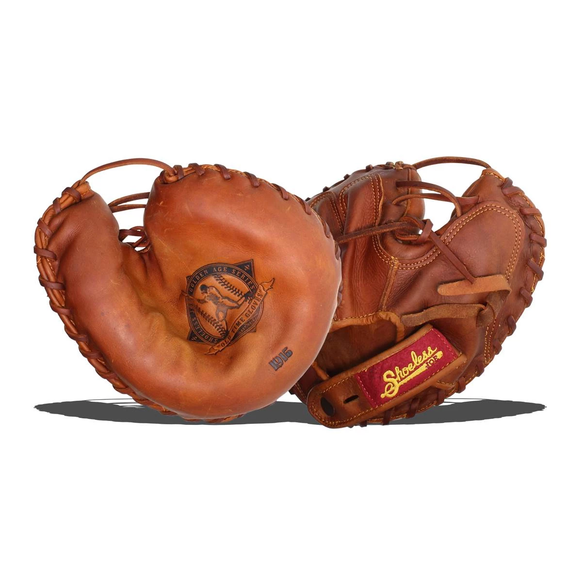 Best deal 🌟 Shoeless Joe Golden Age Series Catcher's Mitt: 1915 Brown 🎁 3 Best deal 🌟 Shoeless Joe Golden Age Series Catcher's Mitt: 1915 Brown 🎁