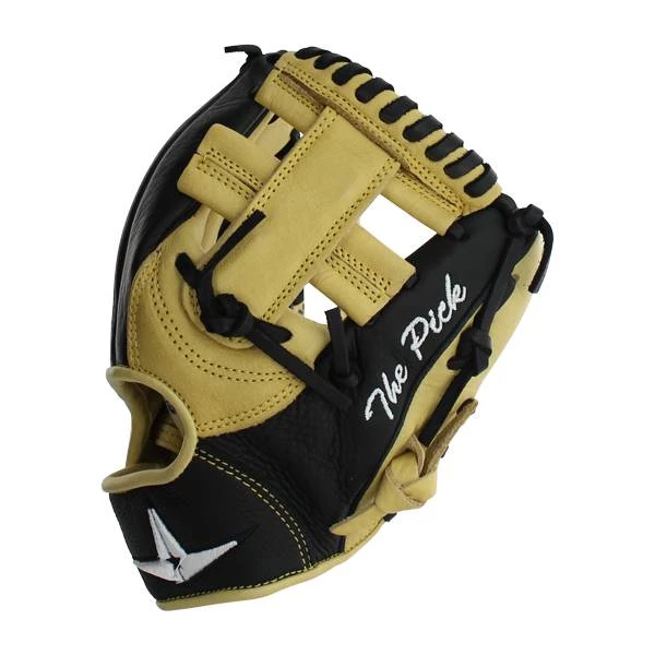 Hot Sale ๐ All Star Pro Series "The Pick" 9.5" Field Training Glove: FG100TM Black, Brown ๐ 4 Hot Sale ๐ All Star Pro Series "The Pick" 9.5" Field Training Glove: FG100TM Black, Brown ๐ - Image 2