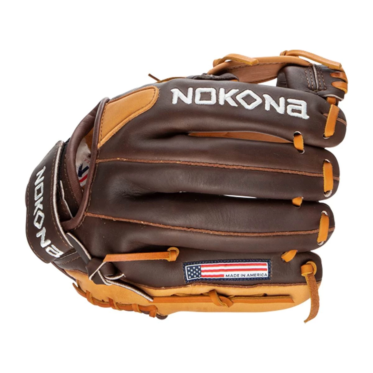 Coupon 👍 Nokona Alpha Select 11.25" Youth Baseball Glove: S-V1 Brown, Tan ⌛ 6 Coupon 👍 Nokona Alpha Select 11.25" Youth Baseball Glove: S-V1 Brown, Tan ⌛ - Image 4