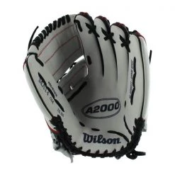Best Sale ⭐ Wilson A2000 SuperSkin 12.25" Monica Abbott Fastpitch Softball Glove: WTA20RF19MA14GM Black, Red, White 🛒 -Glovegear Store d039 07 18 30509 1 m
