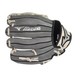 Promo 🤩 Mizuno Prospect 9" Youth Baseball Glove: GPP900Y2GY Grey, White 🛒 -Glovegear Store d114 04 20 mizuno prospect 9 youth baseball glove gpp900y2gy 25119 5 l