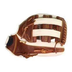Hot Sale ✨ Mizuno Classic Pro Soft 12" Fastpitch Softball Glove: GCF1200F3 Brown, White 👏 -Glovegear Store d728 09 18 30811 3 m