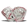 Top 10 ⭐ Miken Pro Series 13.5" Slow Pitch Softball Glove: PRO135-WS Red, White 💯 -Glovegear Store d751 10 21 miken pro series 13 5 slow pitch softball glove pro135 ws 31195 8 l