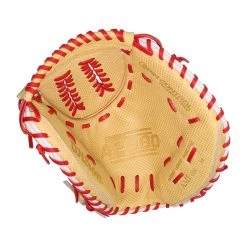 Promo 👍 Wilson A2000 Aubree Munro Super SnakeSkin AM1 Spin Control 34" Fastpitch Softball Catcher's Mitt: WBW10024434 Tan 🧨 -Glovegear Store d7d9 09 20 wilson a2000 aubree munro 34 fastpitch softball catchers mitt wbw10024434 33646 6 l