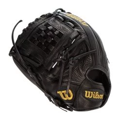 Budget 💯 Wilson A1000 P12 12" Fastpitch Softball Glove: WBW10018012 Black, Gold 🔔 -Glovegear Store d809 11 21 wilson a1000 p12 12 fastpitch softball glove wbw10018012 34279 17 l