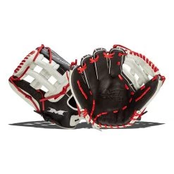 New 🛒 Miken Player Series 13.5" Slow Pitch Softball Glove: PS135-PH Black, Red, White ⌛