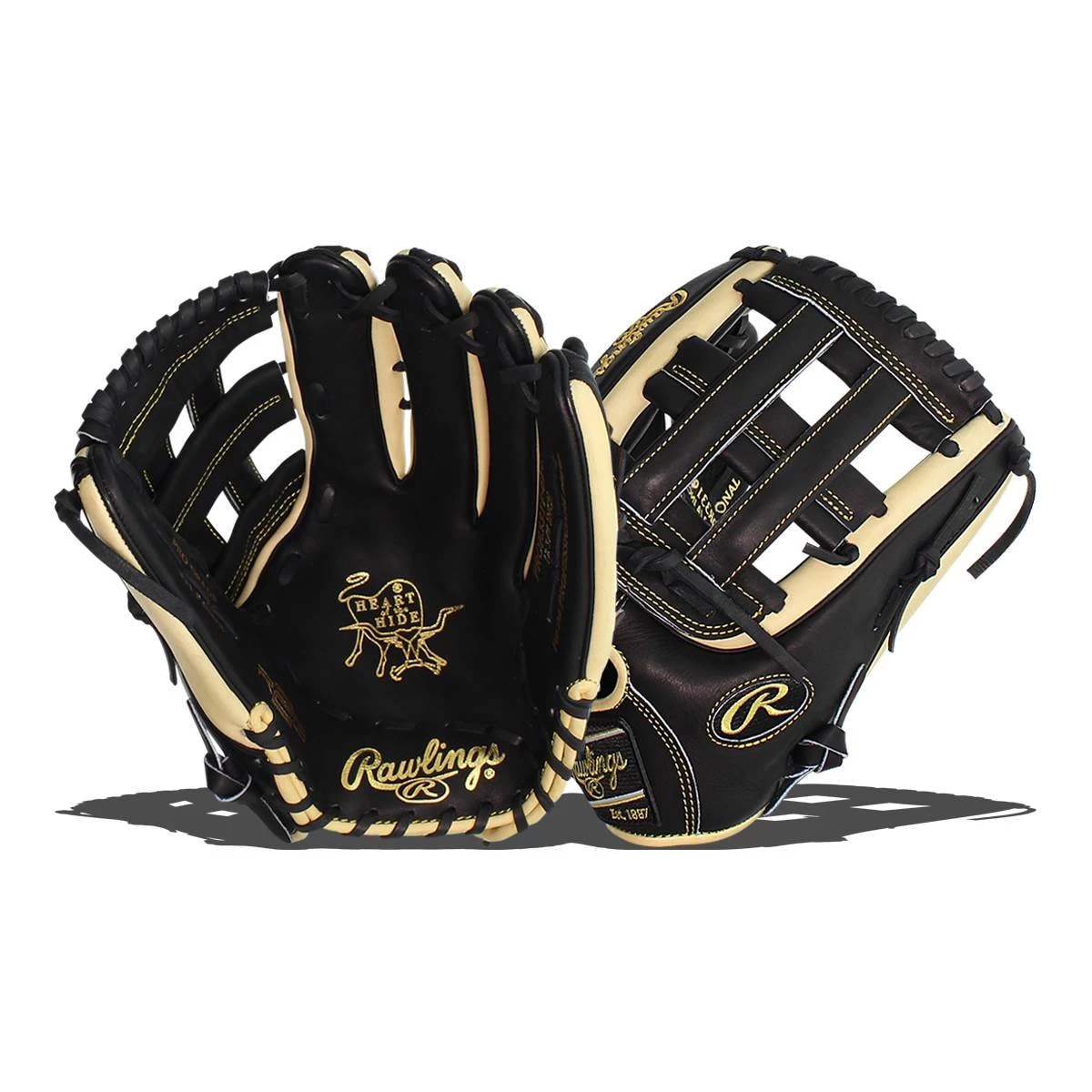 Buy 😉 Rawlings Heart of the Hide R2G 12.75" Baseball Glove: PROR3319-6BC Black, Tan ✔️ 10 Buy 😉 Rawlings Heart of the Hide R2G 12.75" Baseball Glove: PROR3319-6BC Black, Tan ✔️ - Image 8