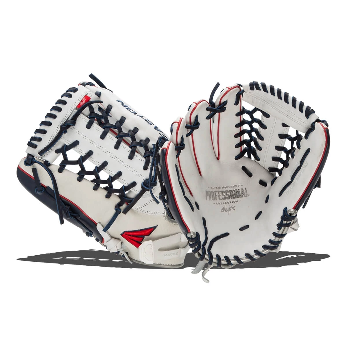 Best Sale β Easton Professional Collection Haylie McCleney 12.75" Fastpitch Softball Glove: HM8136 Navy, Red, White π 3 Best Sale β Easton Professional Collection Haylie McCleney 12.75" Fastpitch Softball Glove: HM8136 Navy, Red, White π