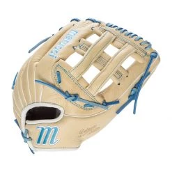 Cheap 🛒 Marucci Palmetto Series 12.75" Fastpitch Softball Glove: MFGPLM1275FP Blue, Tan 🧨 -Glovegear Store da37 08 21 marucci palmetto series 12 75 fastpitch softball glove mfgplm1275fp 34984 6 l