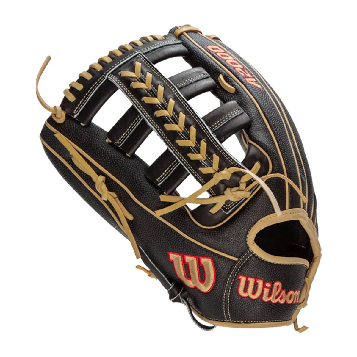 Hot Sale ✨ Wilson A2000 SuperSkin 1800 12.75" Baseball Glove: WBW1001021275 Black, Tan 🤩 5 Hot Sale ✨ Wilson A2000 SuperSkin 1800 12.75" Baseball Glove: WBW1001021275 Black, Tan 🤩 - Image 3