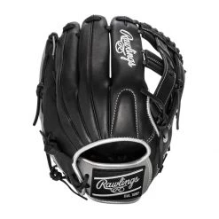 Flash Sale ⌛ Rawlings Encore 12.25" Baseball Glove: EC1225-6B Black, Grey, Silver 🎁 -Glovegear Store db59 12 21 rawlings encore 12 25 baseball glove ec1225 6b 34591 10 l