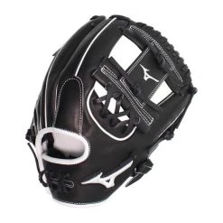 Flash Sale ❤️ Mizuno Pro Select 11.75" Fastpitch Softball Glove: GPSF1175BK Black, White ✨ -Glovegear Store dc2b 09 18 30755 2 m