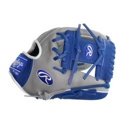 Budget 🔥 Rawlings Heart of the Hide 11.5" Baseball Glove: PRO204-2GR Blue, Grey ⌛ -Glovegear Store dd99 03 20 rawlings heart of the hide 11 5 baseball glove pro204 2gr 33265 4 l