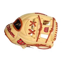 Hot Sale 🥰 Wilson A2000 1787 11.75" Baseball Glove: WBW1000891175 Red, Tan ⭐ -Glovegear Store de85 10 20 wilson a2000 1787 11 75 baseball glove wbw1000891175 33600 4 l