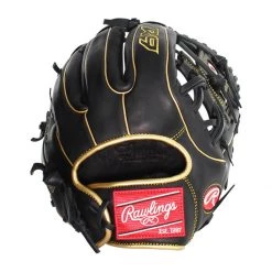 Deals ⭐ Rawlings R9 11.5" Baseball Glove: R9314-2BG Black, Gold ✨ -Glovegear Store de8a 11 20 rawlings r9 11 5 baseball glove r9314 2bg 33541 7 l