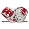New 🌟 Miken 14" Pro Series Slow Pitch Softball Glove: PRO140-WSN Grey, Blue, Red 🥰