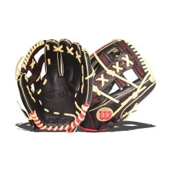 Deals ⭐ Wilson A1000 1912 12" Baseball Glove: WBW10013612 Black, Red, Tan ⌛ -Glovegear Store e200 08 21 wilson a1000 1912 12 baseball glove wbw10013612 34273 015 l