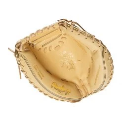 Cheap ⭐ Rawlings Heart of the Hide Hyper Shell 34" Baseball Catcher's Mitt: PROCM41CCF Black, Tan ✔️ -Glovegear Store e204 08 21 rawlings heart of the hide hyper shell 33 baseball catchers mitt procm41ccf 34600 6 l