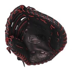 New 🎉 Rawlings R9 Series 12" Youth First Base Mitt: R9YPTFM16B Black 🎁 -Glovegear Store e462 03 20 rawlings r9 series 12 youth first base mitt r9yptfm16b 30145 6 l