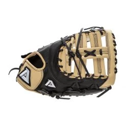 Wholesale ⭐ Akadema ProSoft Select Series 12.5" First Base Mitt: ASF454 Black, Tan ⭐ -Glovegear Store e5ca 12 21 akadema prosoft select series 12 5 first base mitt asf454 35382 8 l