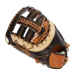 Outlet ⭐ Easton Professional Collection Hybrid 12.75" Baseball First Base Mitt: PCH-K70B Black, Tan 😍 -Glovegear Store e6e5 10 21 easton professional collection hybrid 12 75 baseball first base mitt pch k70b 34404 5 l