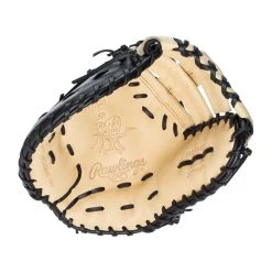 Outlet 😀 Rawlings Heart of the Hide 13" First Base Mitt: PRODCTCB Black, Tan ⭐ -Glovegear Store e85b 12 21 rawlings heart of the hide 13 first base mitt prodctcb 29900 6 l