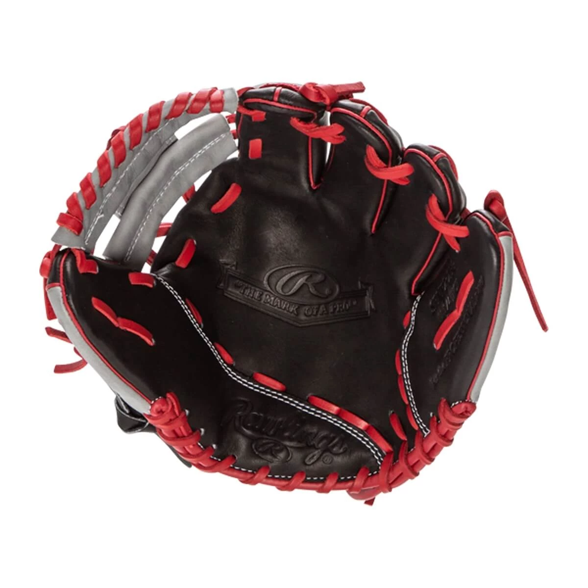 Flash Sale ๐ Rawlings HOH Mark of a Pro 11.25" Baseball Glove: SPNP2-2BG Black, Grey, Red โค๏ธ 8 Flash Sale ๐ Rawlings HOH Mark of a Pro 11.25" Baseball Glove: SPNP2-2BG Black, Grey, Red โค๏ธ - Image 6