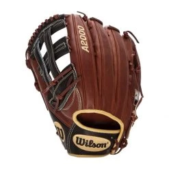 Hot Sale 🛒 Wilson A2000 12.75" Baseball Glove: WTA20RB201799 Brown, Red ✨ -Glovegear Store e9db 12 21 wilson a2000 12 75 baseball glove wta20rb201799 31793 14 l