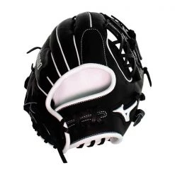 Flash Sale ❤️ Mizuno Pro Select 11.75" Fastpitch Softball Glove: GPSF1175BK Black, White ✨ -Glovegear Store eb2e 09 18 30755 6 m