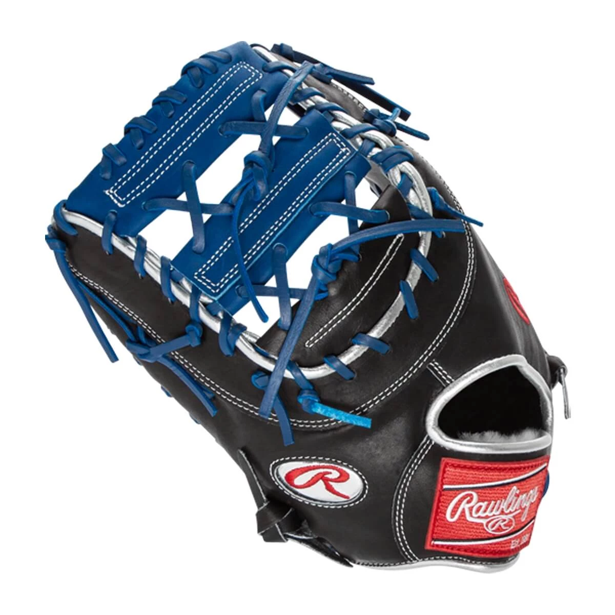 Hot Sale ๐งจ Rawlings Pro Preferred 12.75" Anthony Rizzo First Base Mitt: PROSAR44B Black, Blue, Silver ๐ 11 Hot Sale ๐งจ Rawlings Pro Preferred 12.75" Anthony Rizzo First Base Mitt: PROSAR44B Black, Blue, Silver ๐ - Image 9