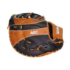 Best reviews of 💯 Wilson A2K 12.25" SuperSkin First Base Mitt: WBW1000721225 Black, Brown, Tan 💯 -Glovegear Store ec03 09 21 wilson a2k 12 25 superskin first base mitt wbw1000721225 33328 014 l