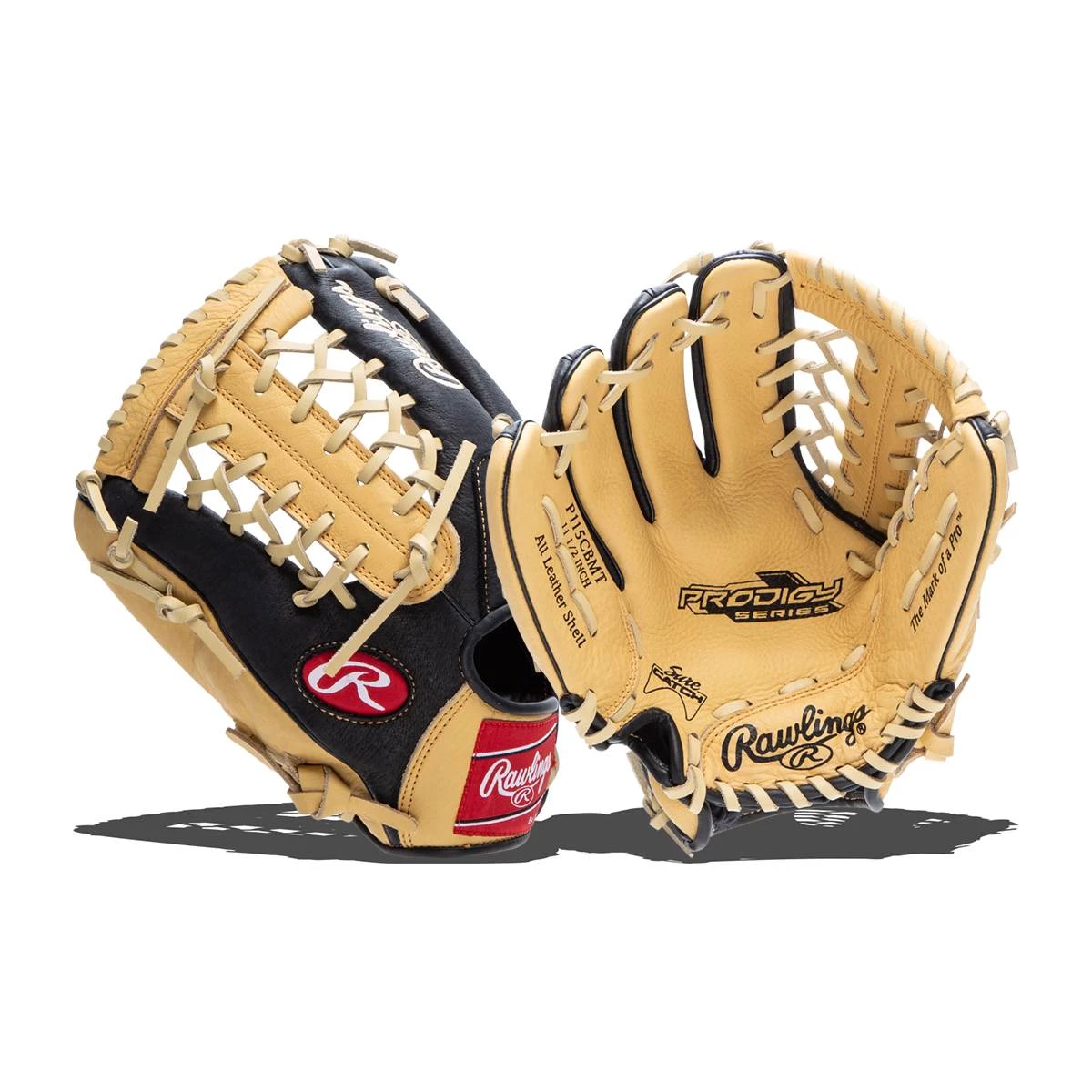 Discount ❤️ Rawlings Prodigy 11.5" Youth Baseball Glove: P115CBMT Black 🌟 3 Discount ❤️ Rawlings Prodigy 11.5" Youth Baseball Glove: P115CBMT Black 🌟