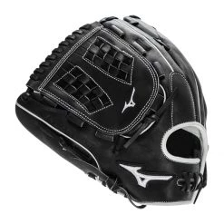 Flash Sale ❤️ Mizuno Pro Select 12.5" Fastpitch Softball Glove: GPSF1250BK Black, White 🎁 -Glovegear Store ec27 11 21 mizuno pro select 12 5 fastpitch softball glove gpsf1250bk 30759 8 l