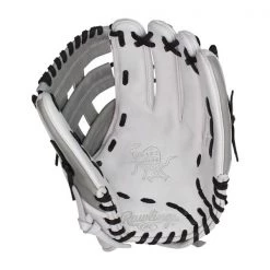 Discount 🔔 Rawlings Heart of the Hide 12.75" Fastpitch Softball Glove: PRO1275SB-6WG Grey, White ⌛ -Glovegear Store ed02 03 19 31335 1 m
