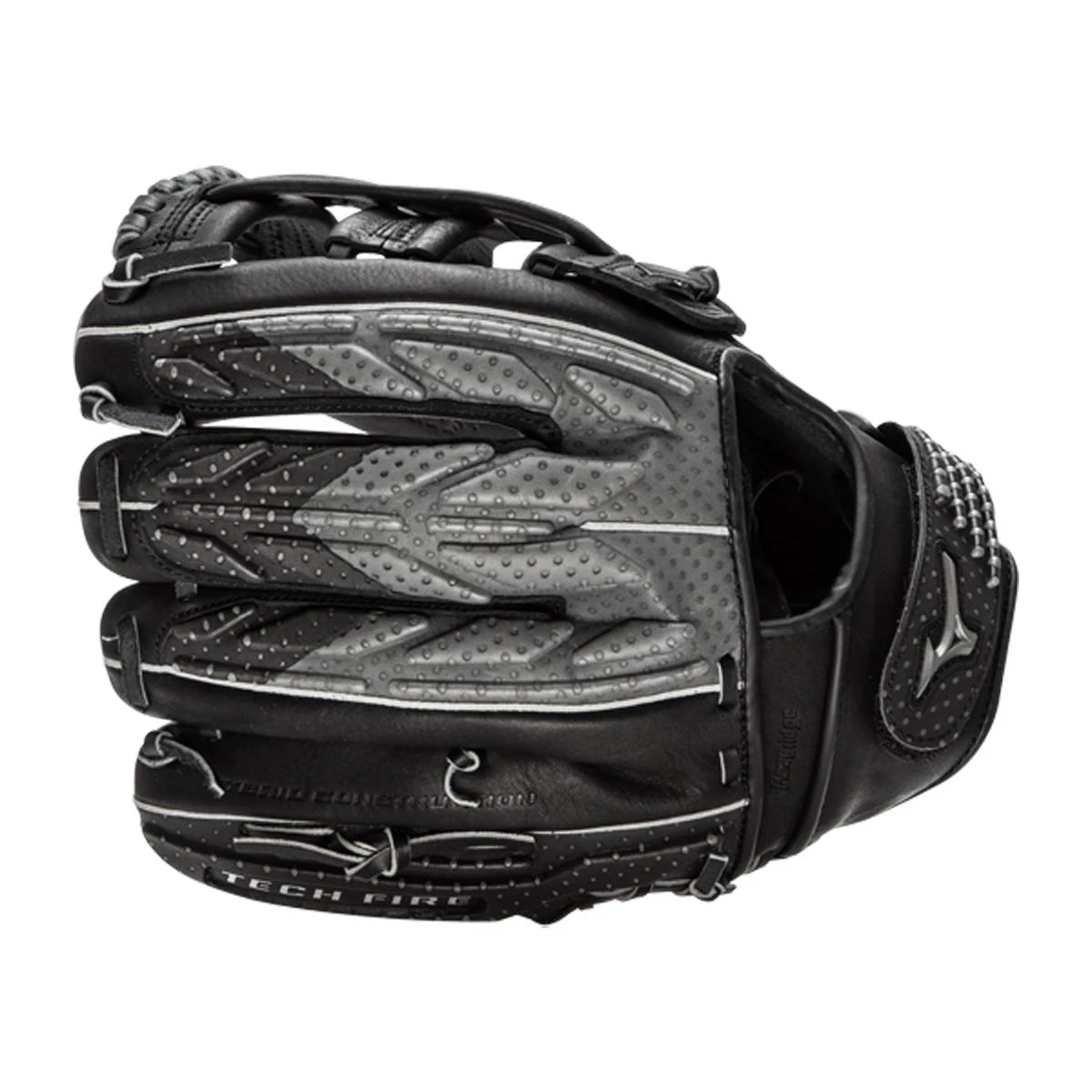 Coupon ❤️ Mizuno Techfire 12.5" Slow Pitch Softball Glove: GTF1250 Black, Grey ❤️ 11 Coupon ❤️ Mizuno Techfire 12.5" Slow Pitch Softball Glove: GTF1250 Black, Grey ❤️ - Image 9