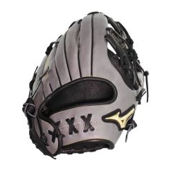 Buy 🔥 Mizuno Pro Select 11.75" Baseball Glove: GPS1BK-601S2 Black, Grey ⭐ -Glovegear Store ed47 10 20 mizuno pro select 11 75 baseball glove gps1bk 601s2 33696 7 l