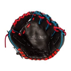 Cheap 🎁 Wilson A2000 SuperSkin PFX2 11" Baseball Glove: WBW10039711 Black, Blue, Red ⌛ -Glovegear Store ed60 08 21 wilson a2000 superskin pfx2 11 baseball glove wbw10039711 34686 6 l