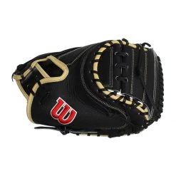 Hot Sale ❤️ Wilson A2000 SuperSkin M1D 33.5" Baseball Catcher's Mitt: WBW100114335 Black 🥰 -Glovegear Store ed75 09 20 wilson a2000 superskin m1d 33 5 baseball catchers mitt wbw100114335 33617 3 l