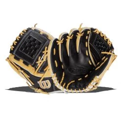 Discount 🔔 Wilson A2000 P12 12" Fastpitch Softball Glove: WBW10043912 Black, Tan ⭐ -Glovegear Store edcc 11 21 wilson a2000 p12 12 fastpitch softball glove wbw10043912 34699 018 l