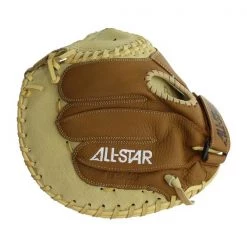 Outlet 😍 All Star Pro 31.50" Fastpitch Catcher's Mitt: CMW1011 Brown, Tan 🛒 -Glovegear Store ef11 12 18 31031 4 m