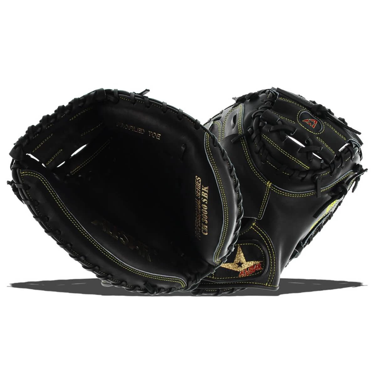 Flash Sale ❤️ All Star Pro Elite 33.5" Catcher's Mitt: CM3000SBK Black ⌛ 9 Flash Sale ❤️ All Star Pro Elite 33.5" Catcher's Mitt: CM3000SBK Black ⌛ - Image 7