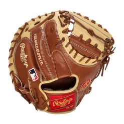 Budget ❤️ Rawlings Pro Preferred 33" Baseball Catcher's Mitt: PROSCM33BRC Brown, Tan ✔️ -Glovegear Store efe6 12 21 rawlings pro preferred 33 baseball catchers mitt proscm33brc 34616 7 l
