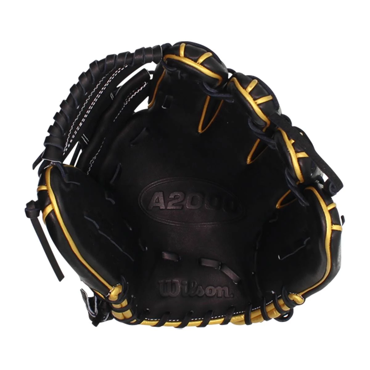 Budget 👍 Wilson A2000 H75 11.75" Fastpitch Softball Glove: WBW1002071175 Black, Gold 🔥 7 Budget 👍 Wilson A2000 H75 11.75" Fastpitch Softball Glove: WBW1002071175 Black, Gold 🔥 - Image 5