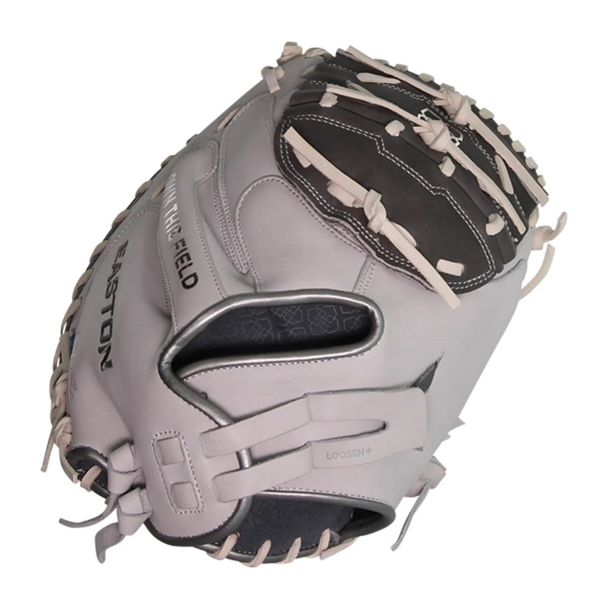 Hot Sale ⭐ Easton Professional Collection 34" Jen Schroeder Fastpitch Catcher's Mitt: RUDI2020 Grey, White ⭐ 9 Hot Sale ⭐ Easton Professional Collection 34" Jen Schroeder Fastpitch Catcher's Mitt: RUDI2020 Grey, White ⭐ - Image 7