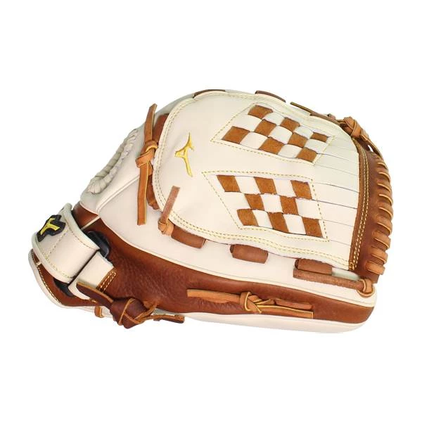 Flash Sale ✨ Mizuno Classic Pro Soft 13" Fastpitch Softball Glove: GCF1300F3 Brown, White 🥰 12 Flash Sale ✨ Mizuno Classic Pro Soft 13" Fastpitch Softball Glove: GCF1300F3 Brown, White 🥰 - Image 10