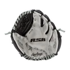 Hot Sale ❤️ Rawlings RSB 13" Slow Pitch Softball Glove: RSB130GB Black, Grey ❤️ -Glovegear Store f066 12 21 rawlings rsb 13 slow pitch softball glove rsb130gb 34637 6 l