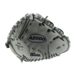 Brand new 🧨 Wilson A2000 SuperSkin 12" Fastpitch Softball Glove: WTA20RF19P12 Grey, White ❤️ -Glovegear Store f0be 07 18 30516 5 m
