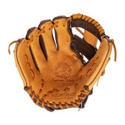 Coupon 👍 Nokona Alpha Select 11.25" Youth Baseball Glove: S-V1 Brown, Tan ⌛